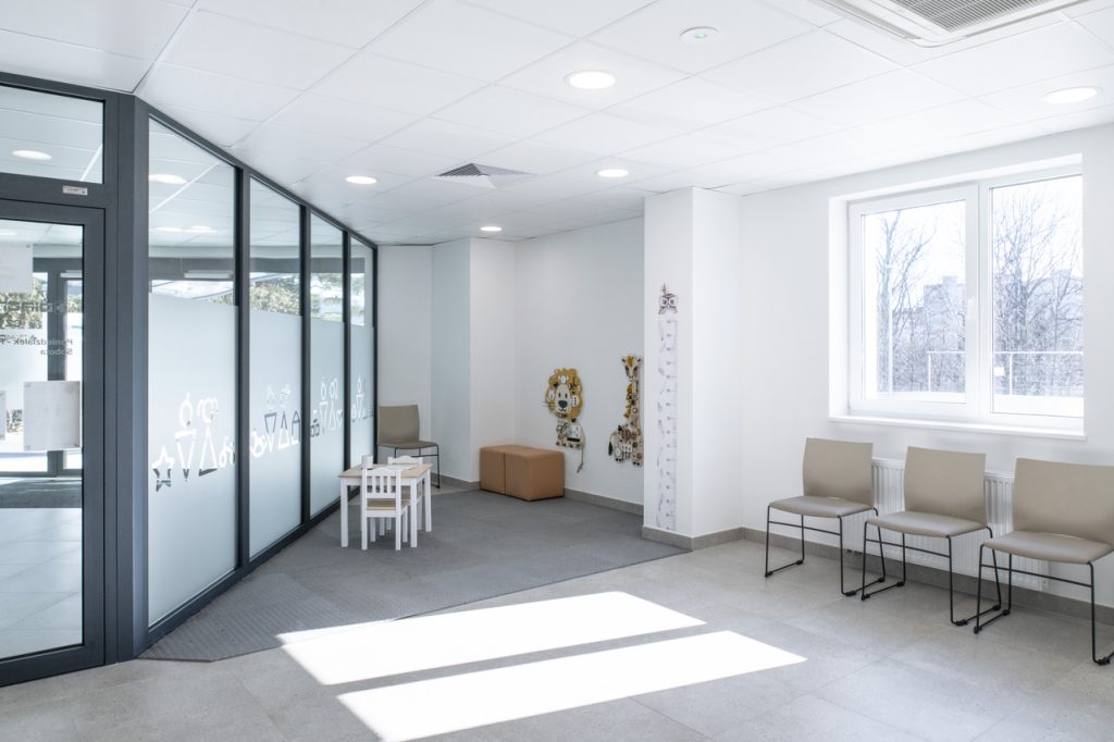 Wnętrze medyczne Diagnostyka