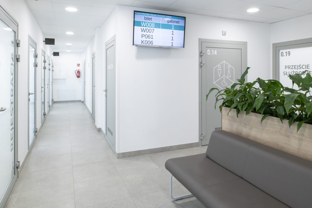 Wnętrze medyczne Diagnostyka