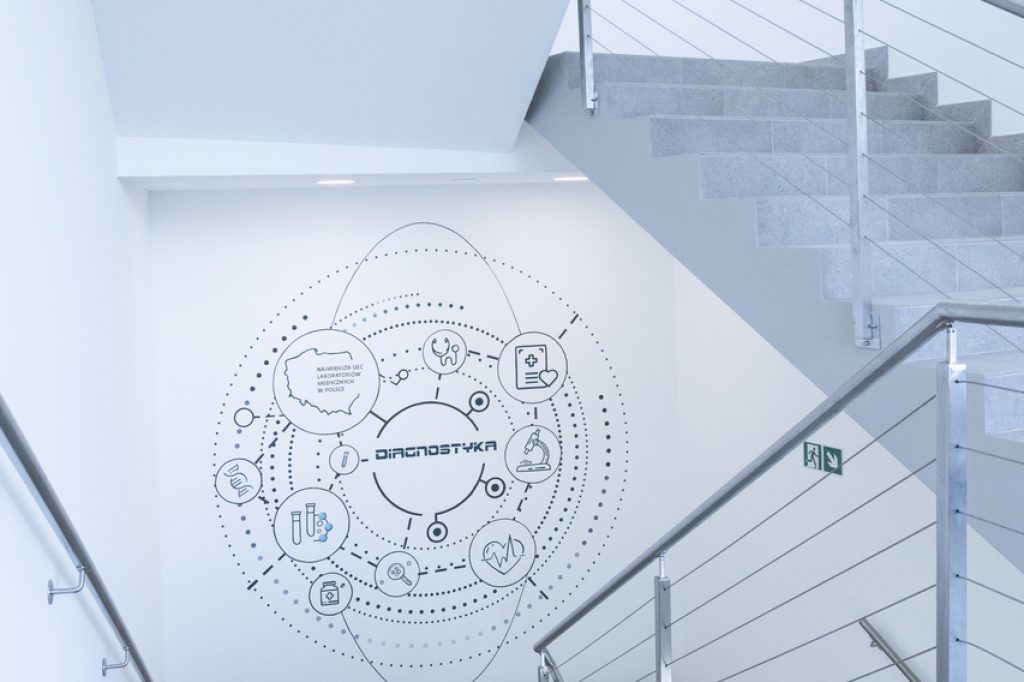 Wnętrze medyczne Diagnostyka