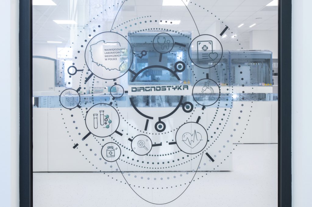 Wnętrze medyczne Diagnostyka